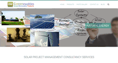 Desktop Screenshot of dwgreenewables.com
